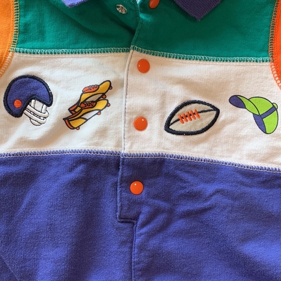Gymboree - vintage “sports” one piece, romper - Picture 4 of 5